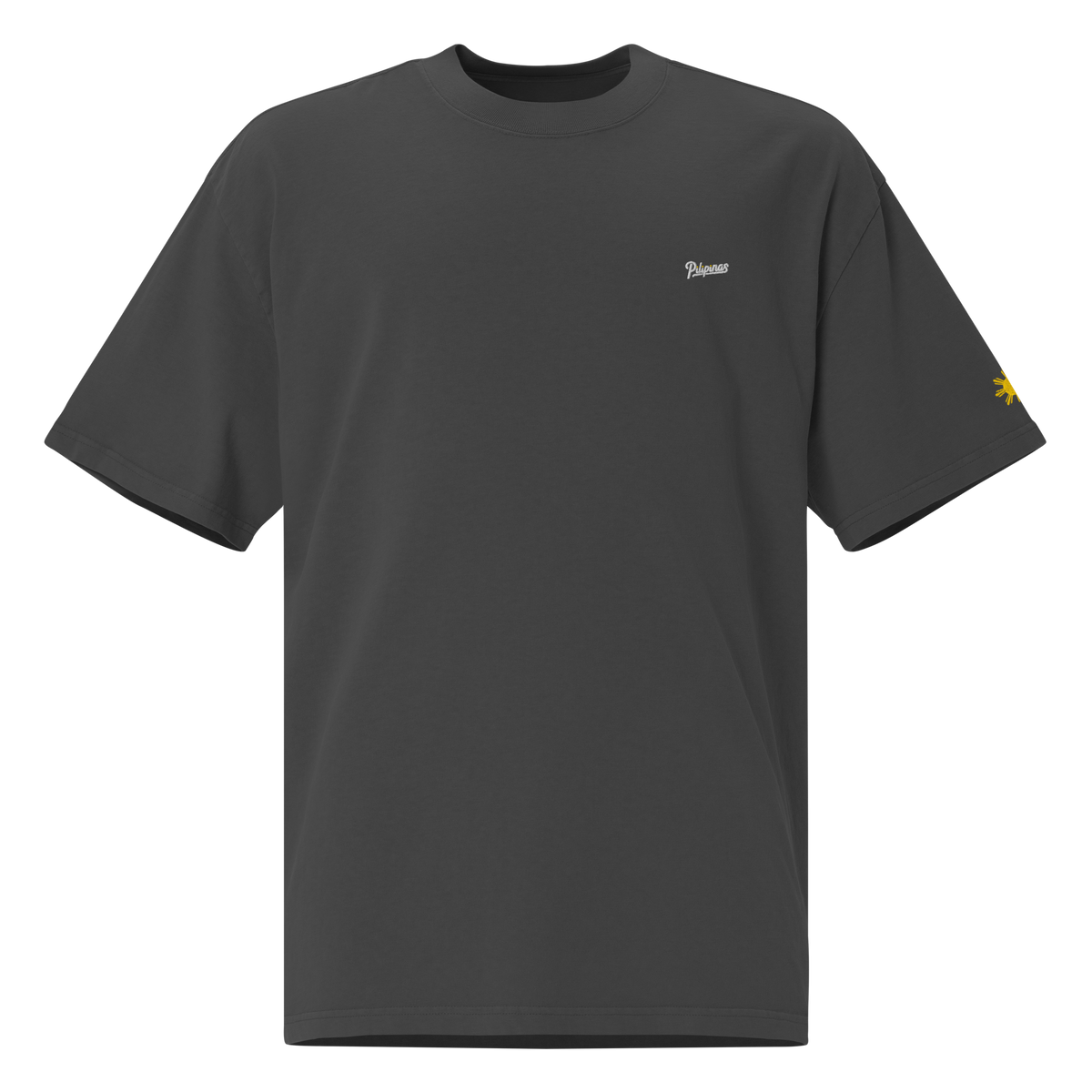 SCRIPT + SUN OVERSIZED TEE - Coal