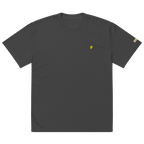 MANGO + MODERN SCRIPT Oversized Tee - Coal