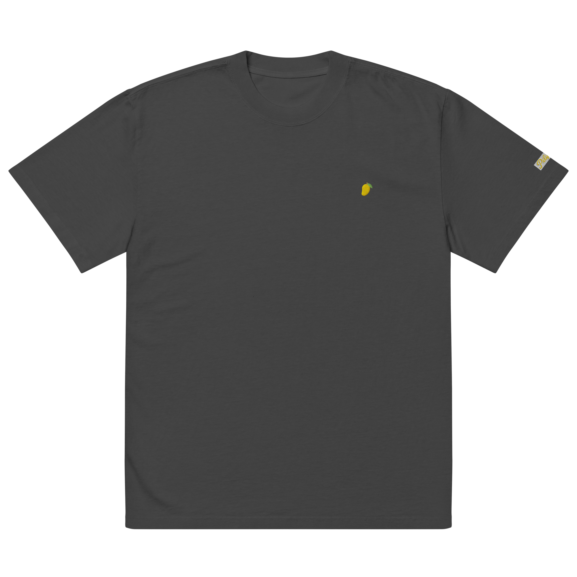 MANGO + MODERN SCRIPT Oversized Tee - Grey