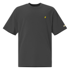 MANGO + MODERN SCRIPT Oversized Tee - Coal