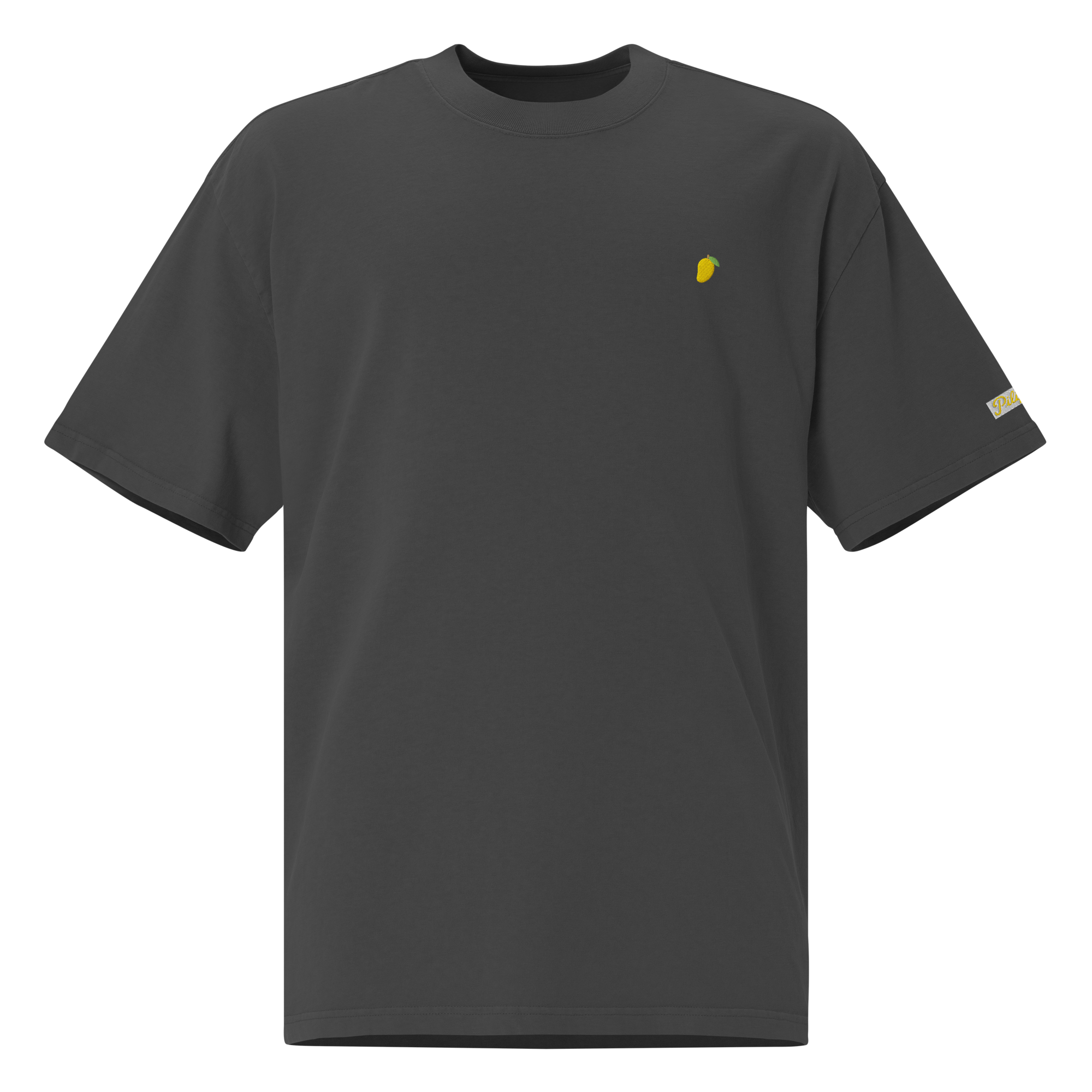 MANGO + MODERN SCRIPT Oversized Tee - Black