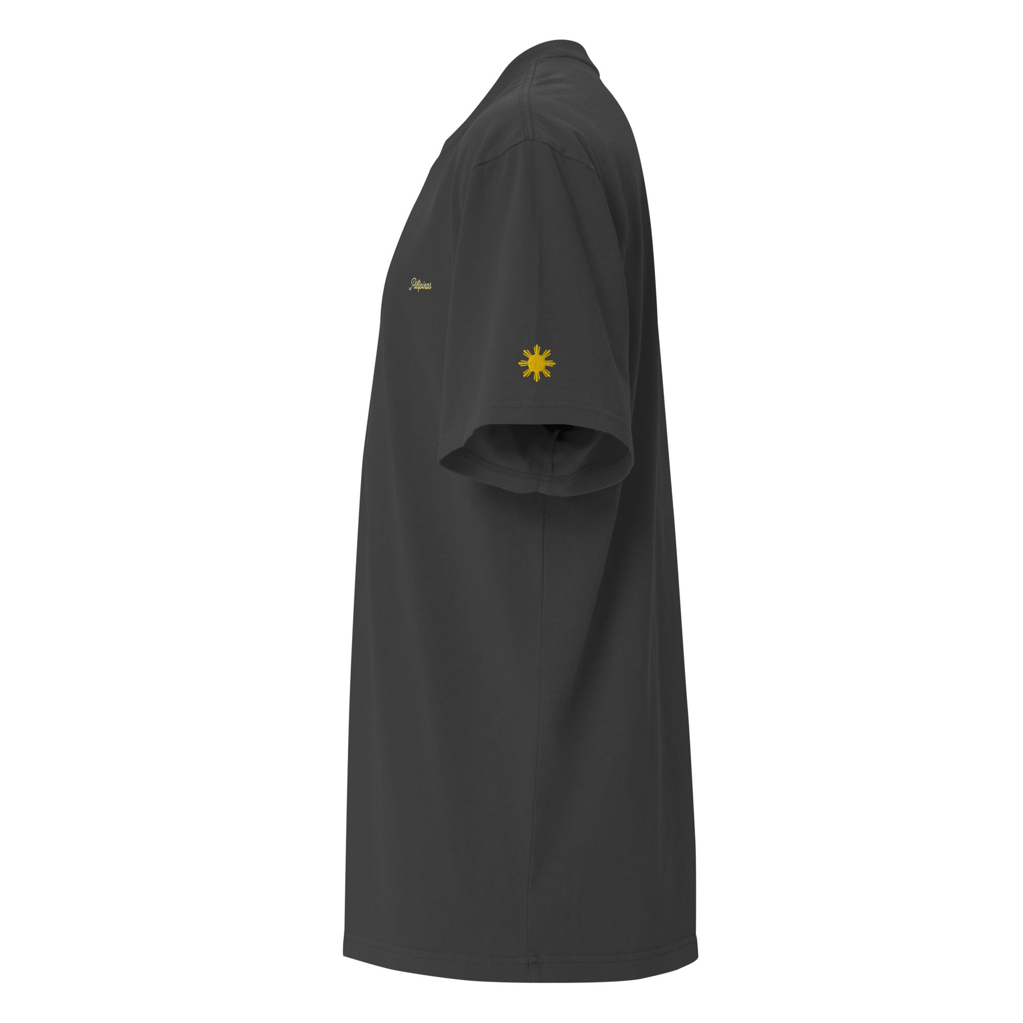 MODERN SCRIPT + SUN + JEEPNEY Oversized Tee - White