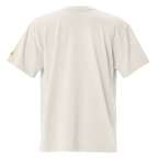 SCRIPT + SUN OVERSIZED TEE - Bone