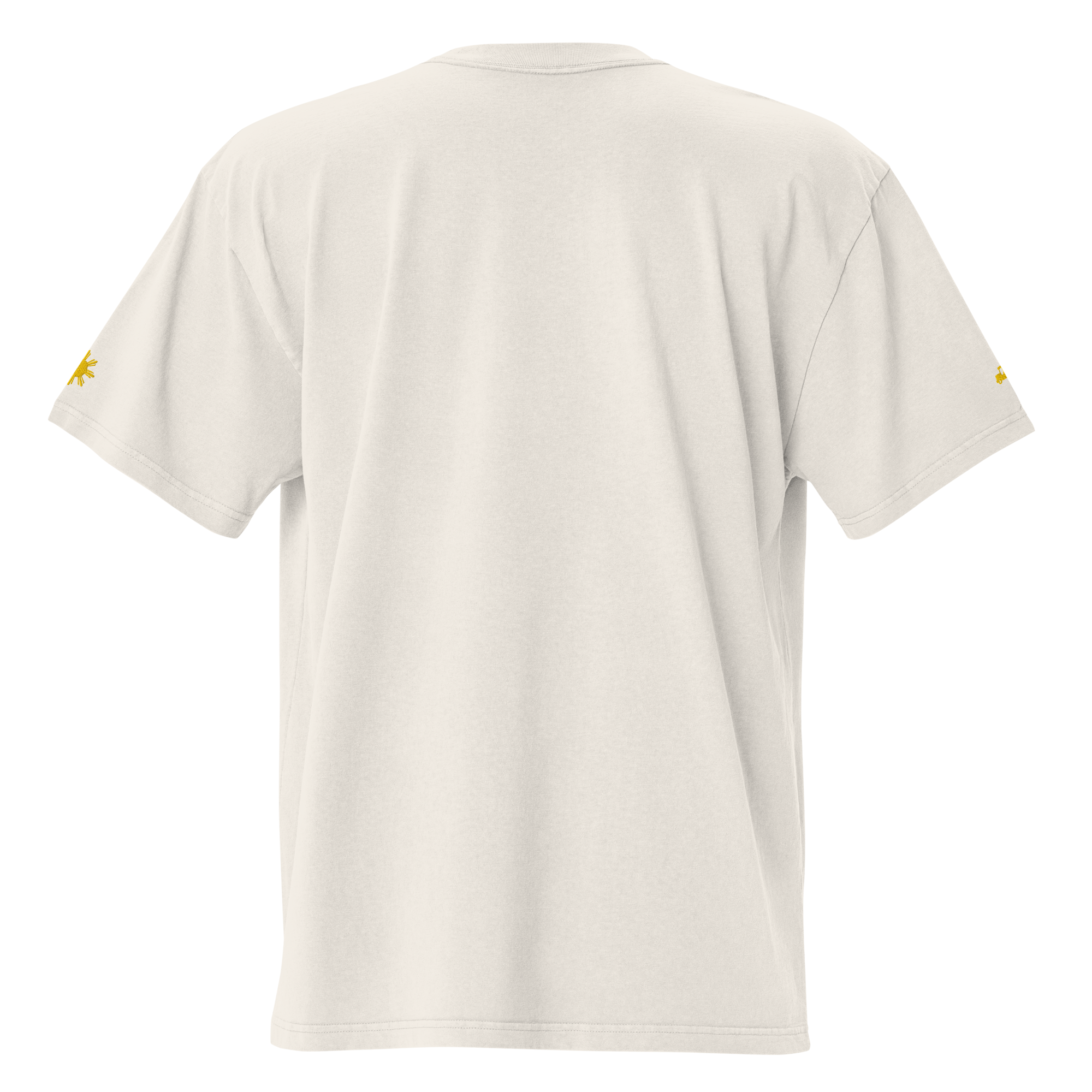 MODERN SCRIPT + SUN + JEEPNEY Oversized Tee - Black