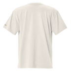 MANGO + MODERN SCRIPT Oversized Tee - Indigo