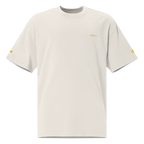MODERN SCRIPT + SUN + JEEPNEY Oversized Tee - Khaki