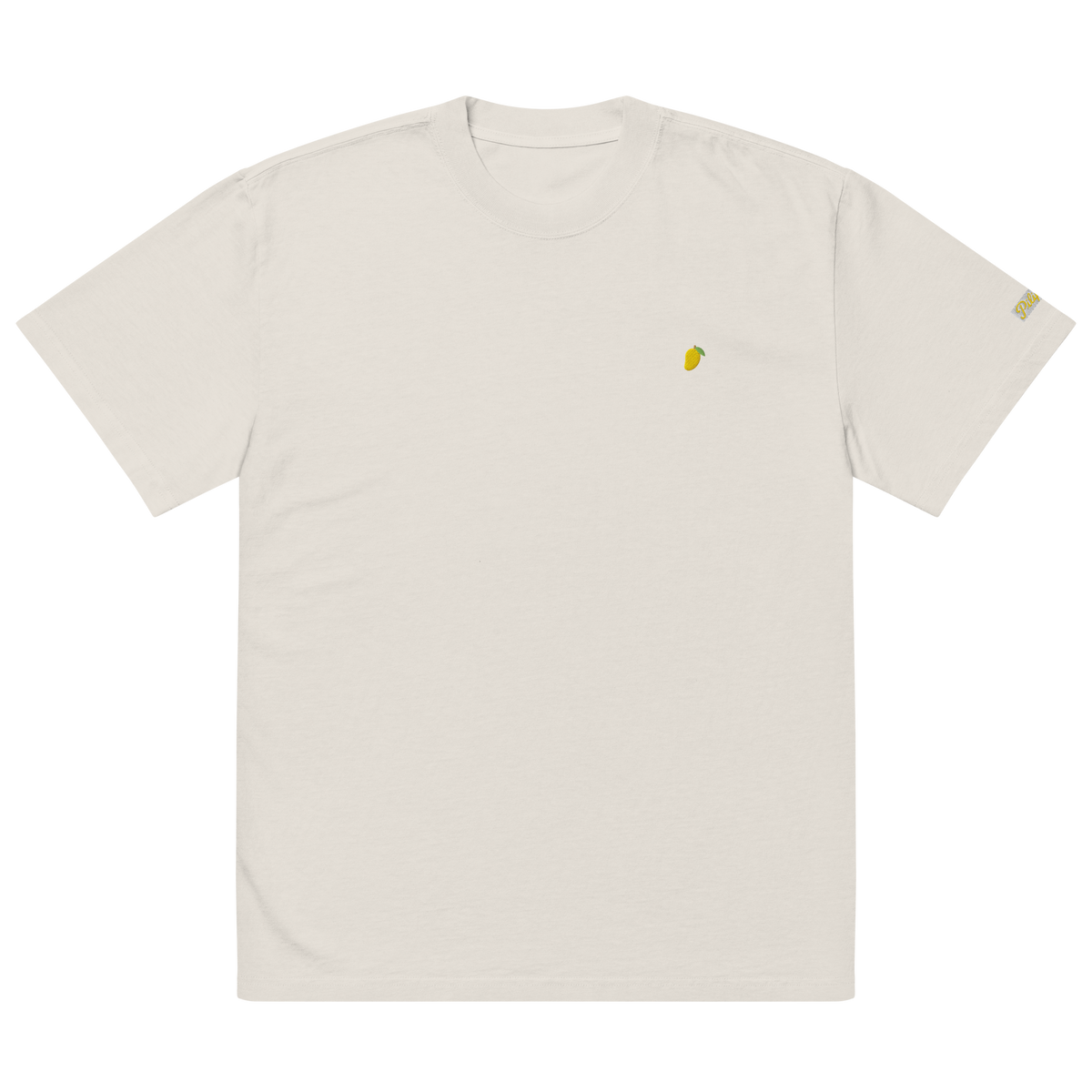 MANGO + MODERN SCRIPT Oversized Tee - Bone