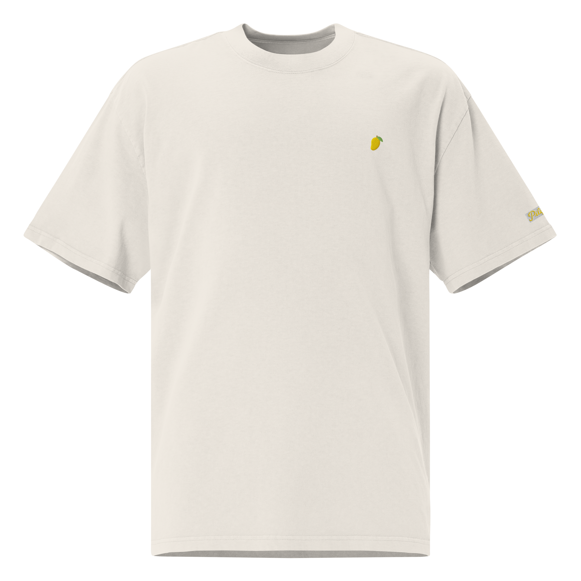 MANGO + MODERN SCRIPT Oversized Tee - Coal