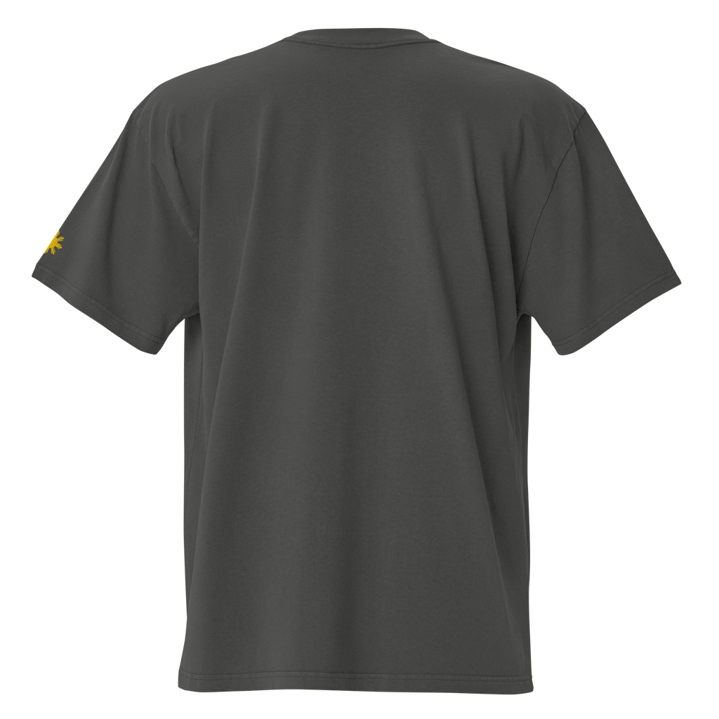 SCRIPT + SUN OVERSIZED TEE - Coal