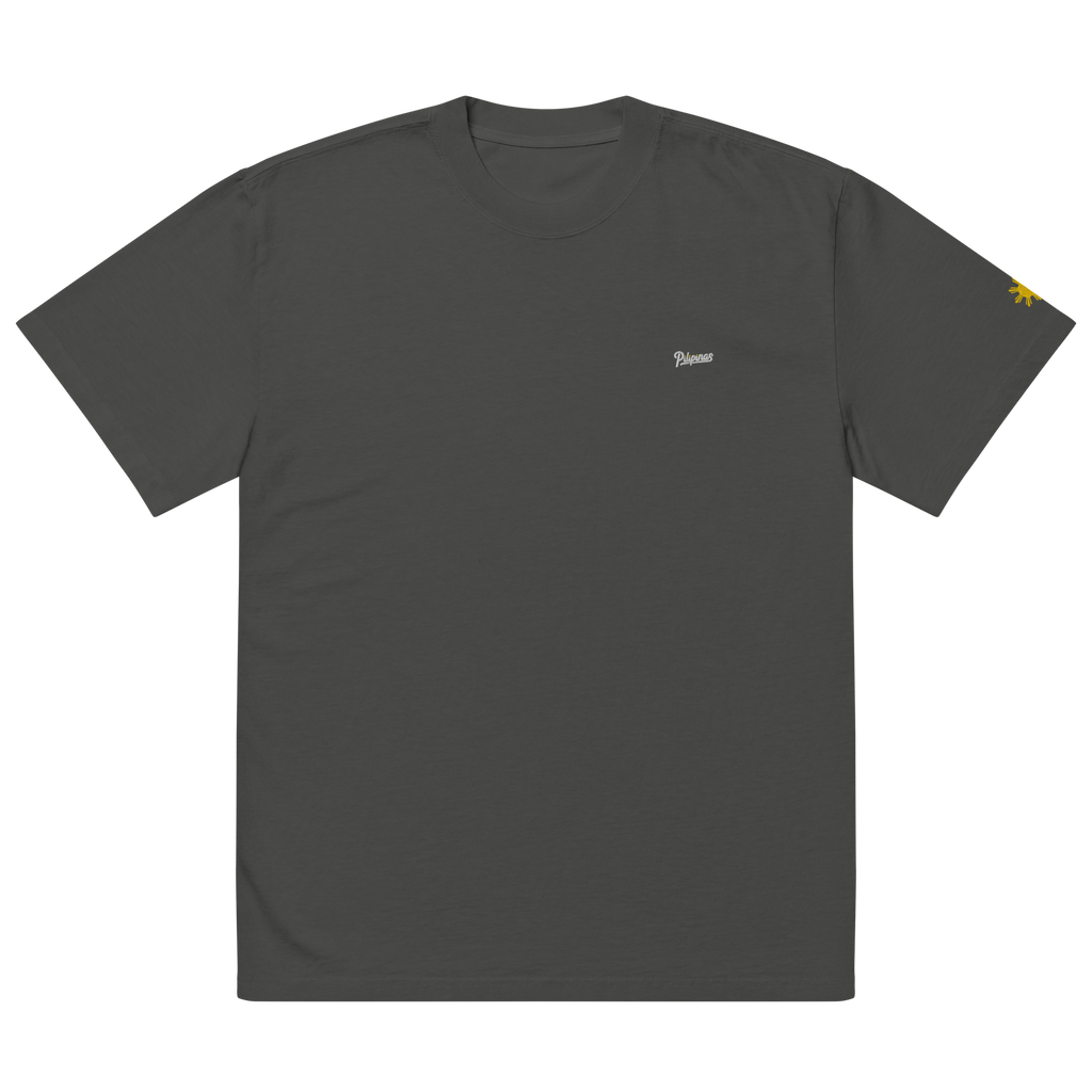 SCRIPT + SUN OVERSIZED TEE - Coal