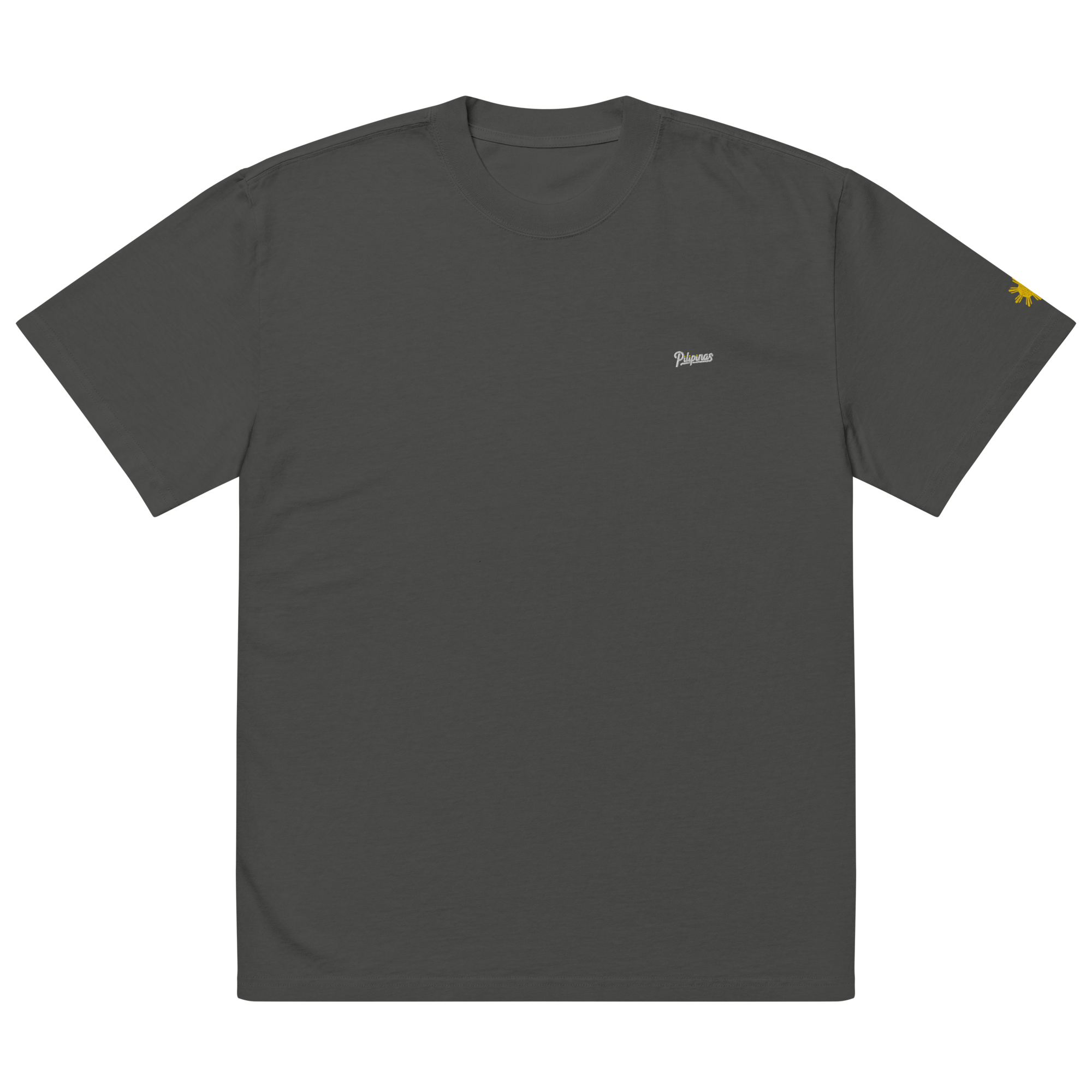 SCRIPT + SUN OVERSIZED TEE - Coal