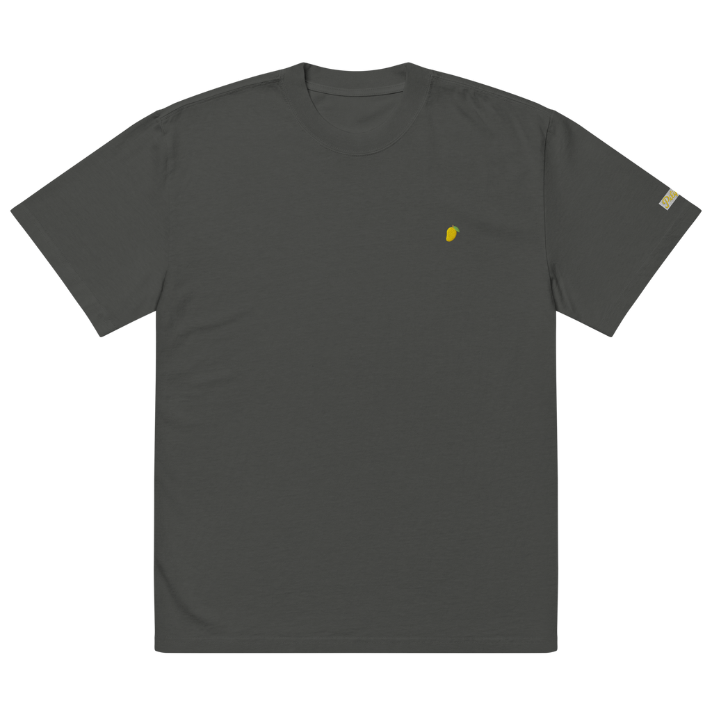 MANGO + MODERN SCRIPT Oversized Tee - Indigo