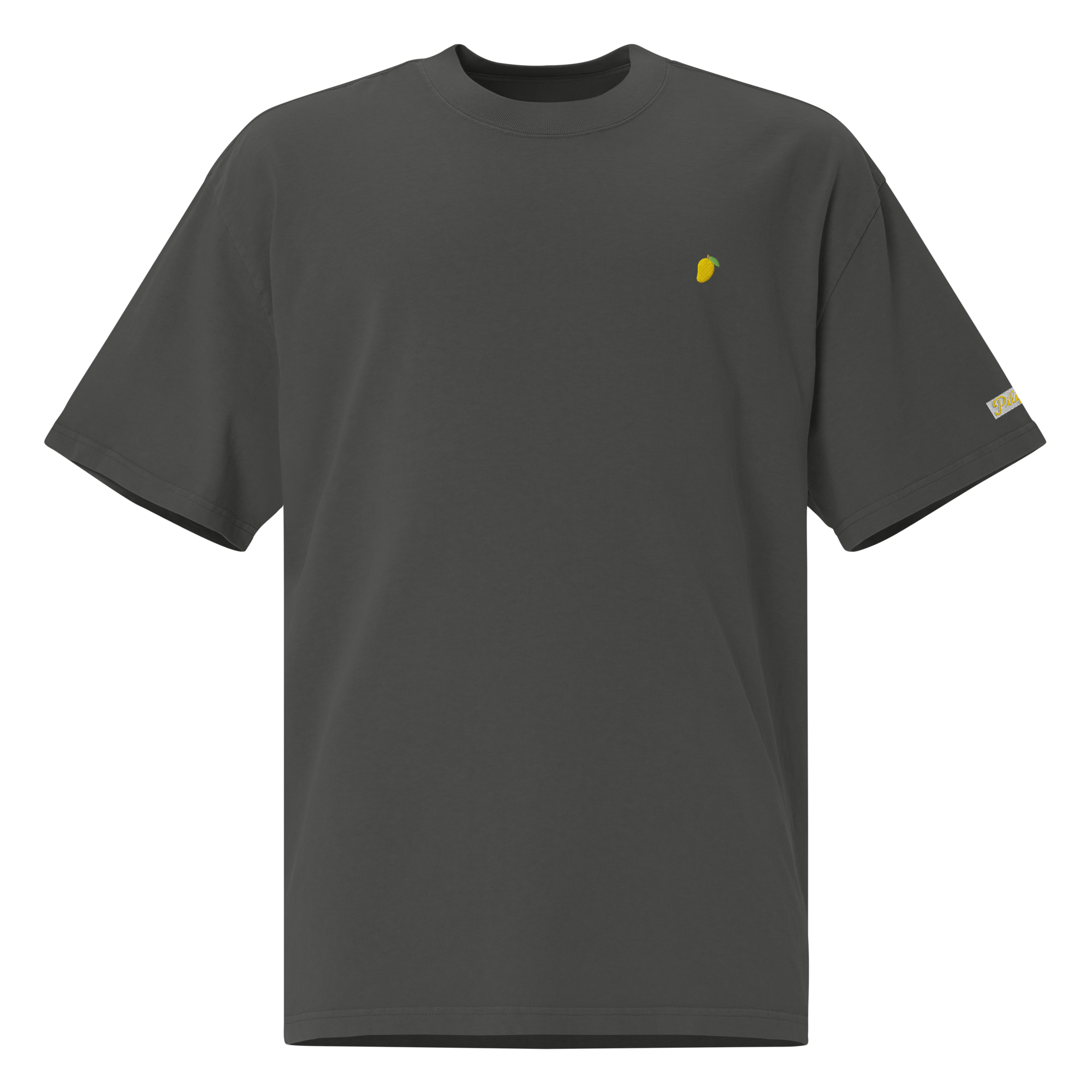 MANGO + MODERN SCRIPT Oversized Tee - Indigo