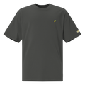 MANGO + MODERN SCRIPT Oversized Tee - Coal