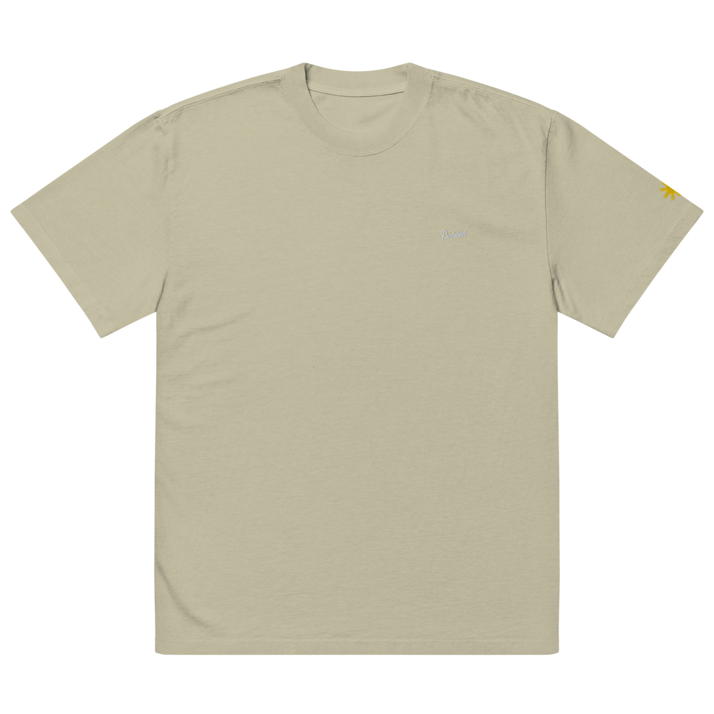 SCRIPT + SUN OVERSIZED TEE - Coal