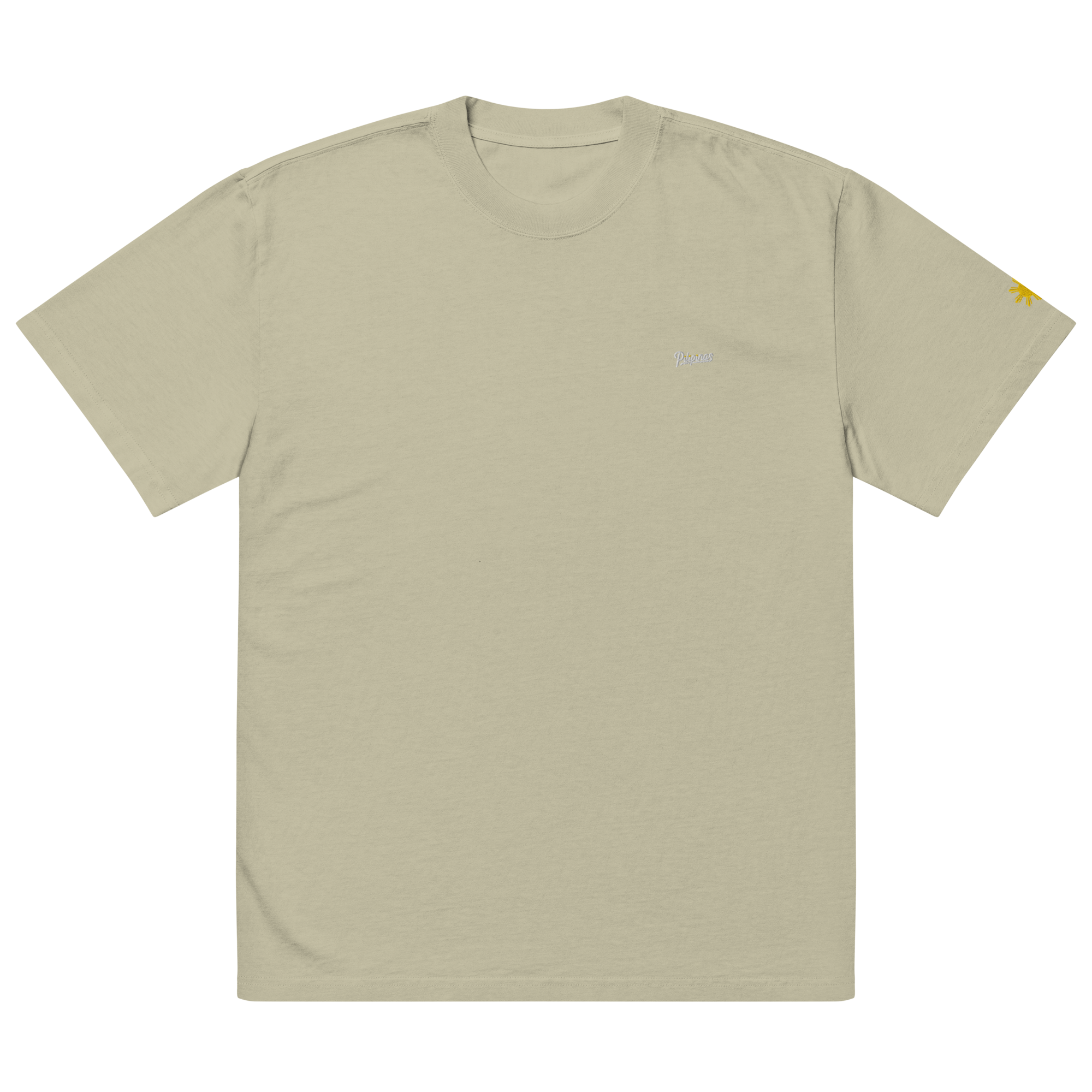SCRIPT + SUN OVERSIZED TEE - Coal
