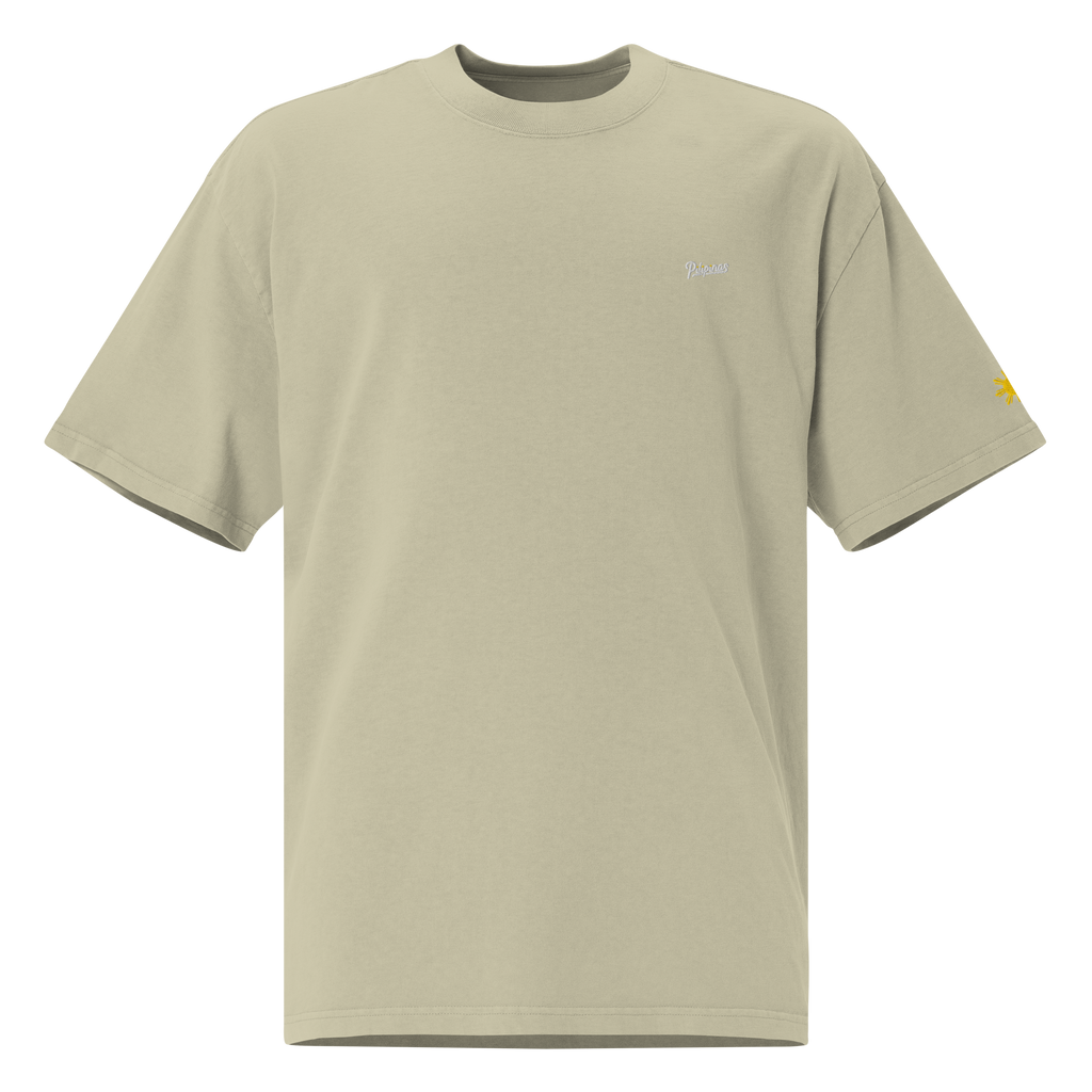 SCRIPT + SUN OVERSIZED TEE - Coal