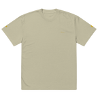 MODERN SCRIPT + SUN + JEEPNEY Oversized Tee - Coal