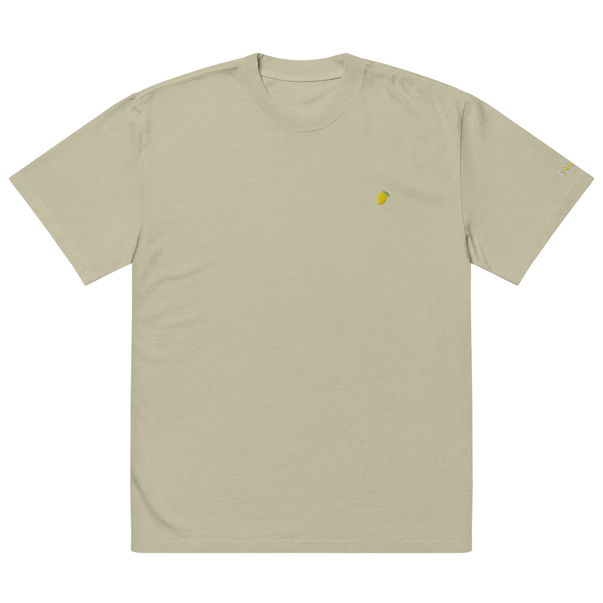 MANGO + MODERN SCRIPT Oversized Tee - Bone