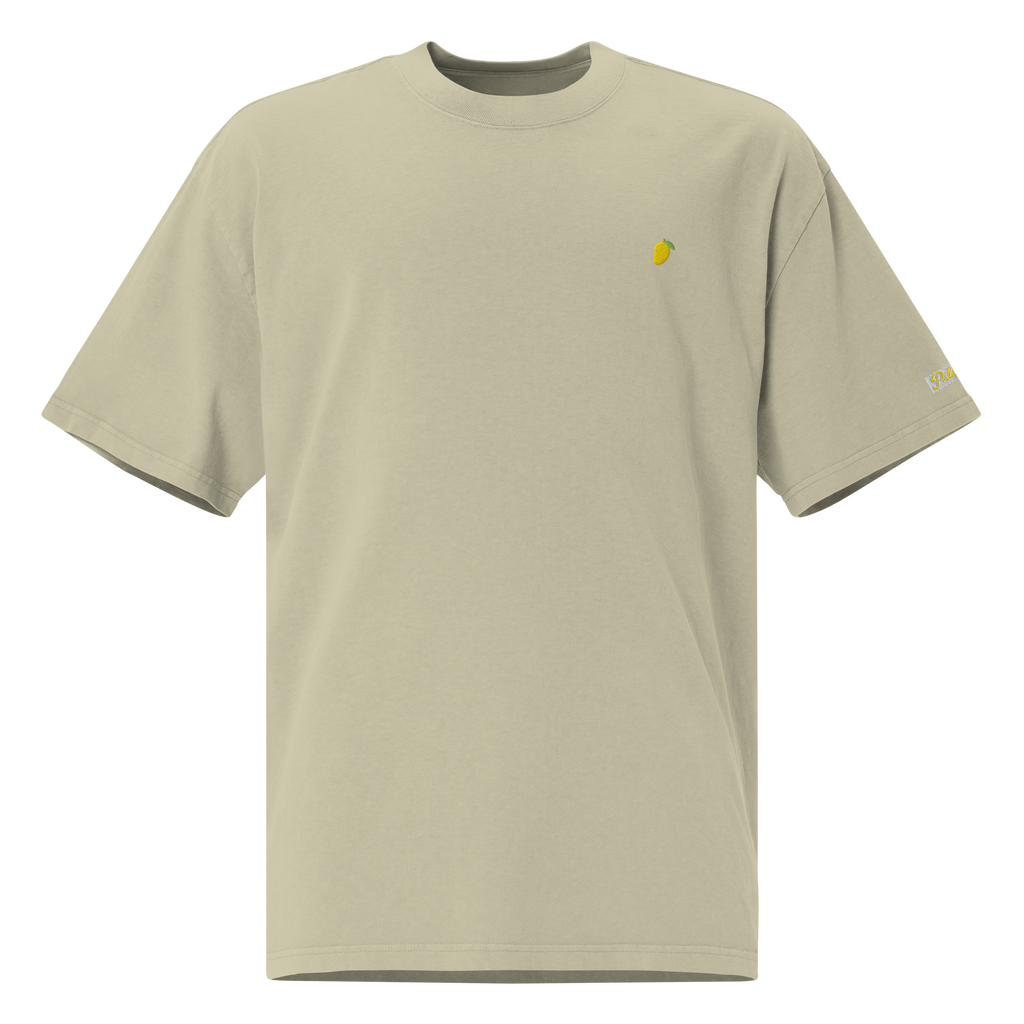 MANGO + MODERN SCRIPT Oversized Tee - White