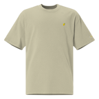 MANGO + MODERN SCRIPT Oversized Tee - Indigo