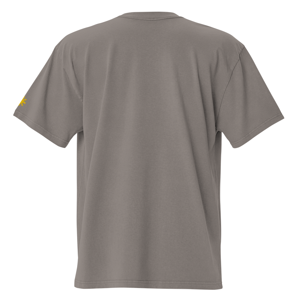 SCRIPT + SUN OVERSIZED TEE - Coal