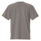 MODERN SCRIPT + SUN + JEEPNEY Oversized Tee - Grey