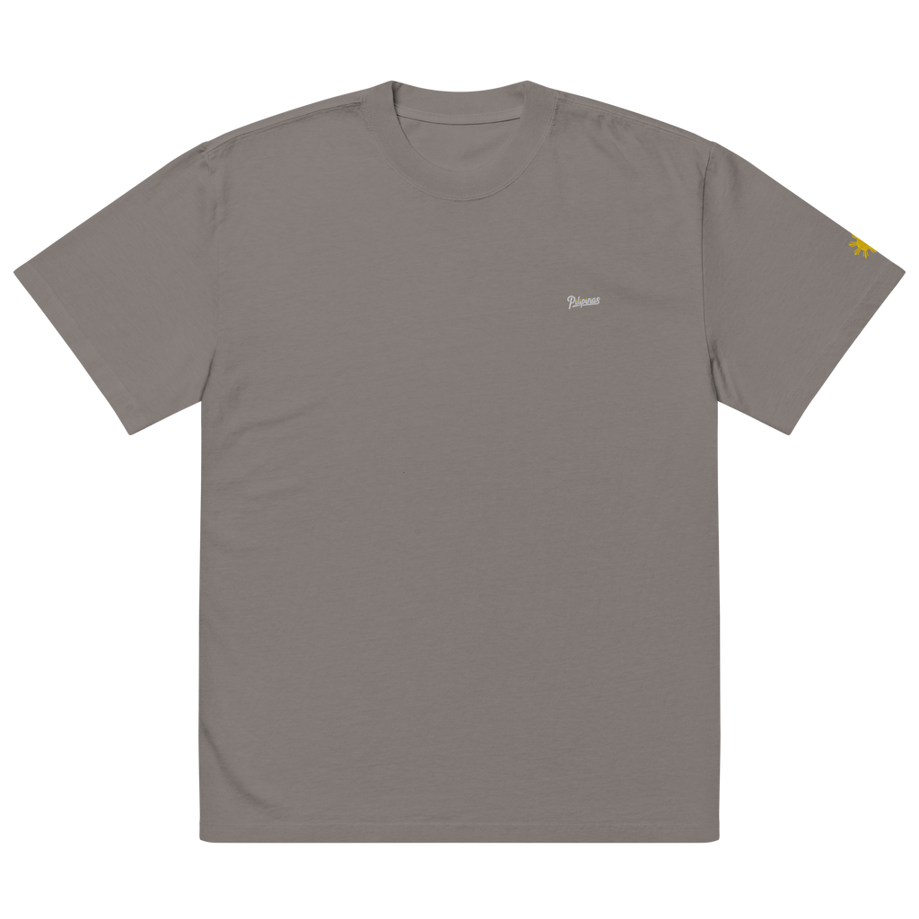 SCRIPT + SUN OVERSIZED TEE - Coal
