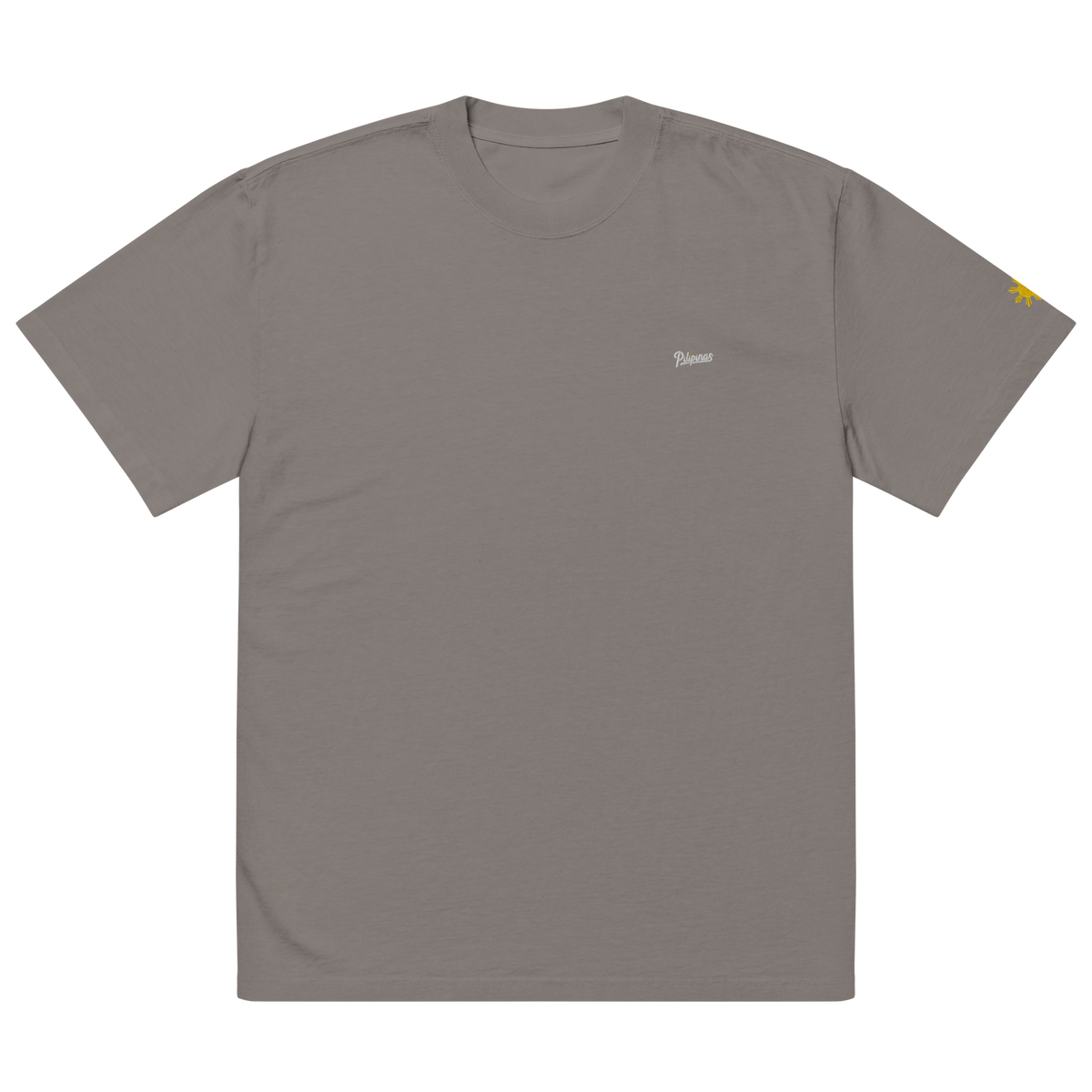 SCRIPT + SUN OVERSIZED TEE - Coal