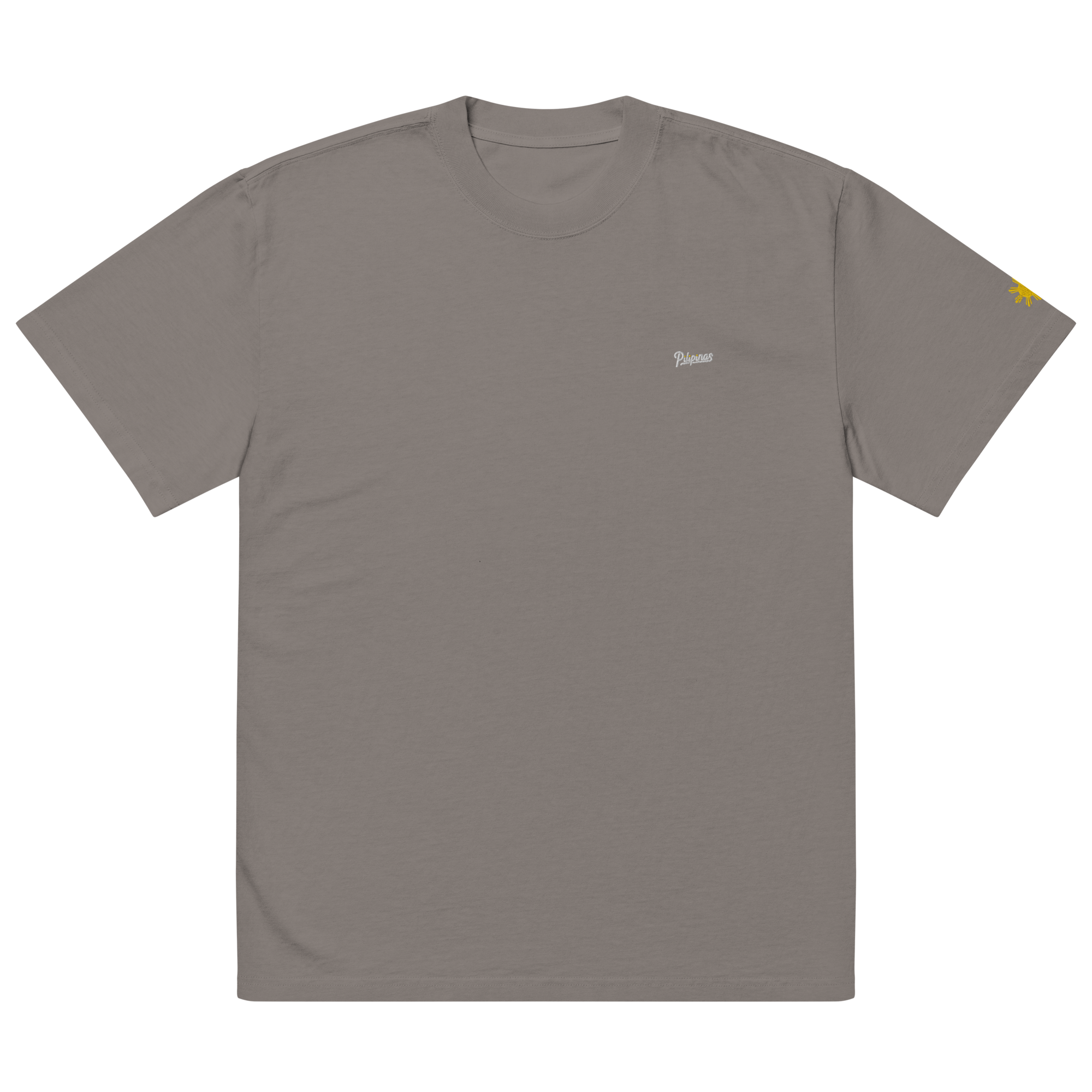 SCRIPT + SUN OVERSIZED TEE - Eucalyptus
