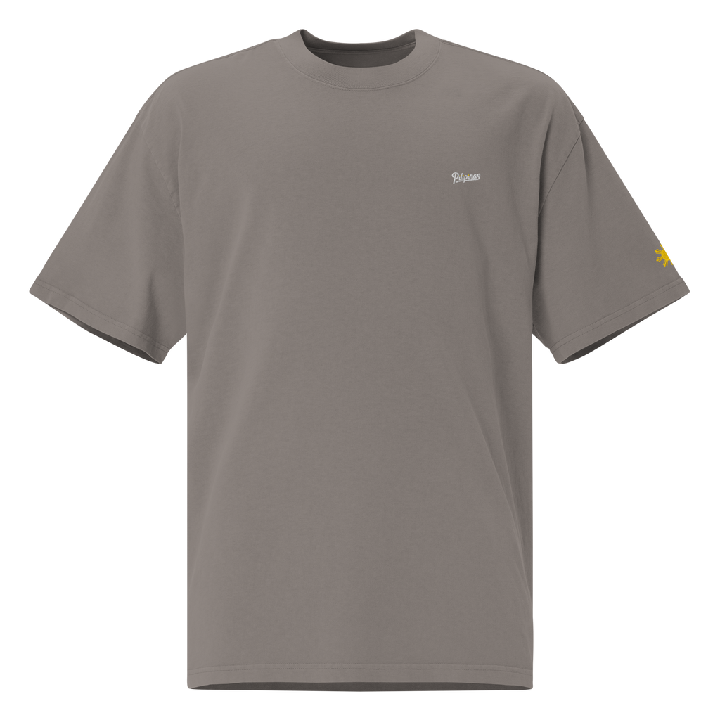 SCRIPT + SUN OVERSIZED TEE - Coal