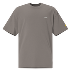 SCRIPT + SUN OVERSIZED TEE - Coal