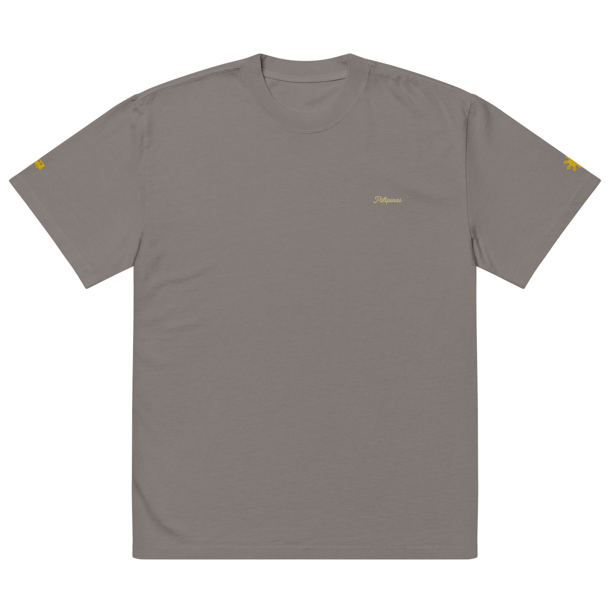 MODERN SCRIPT + SUN + JEEPNEY Oversized Tee - Indigo