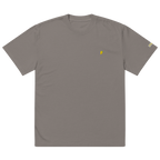 MANGO + MODERN SCRIPT Oversized Tee - Coal