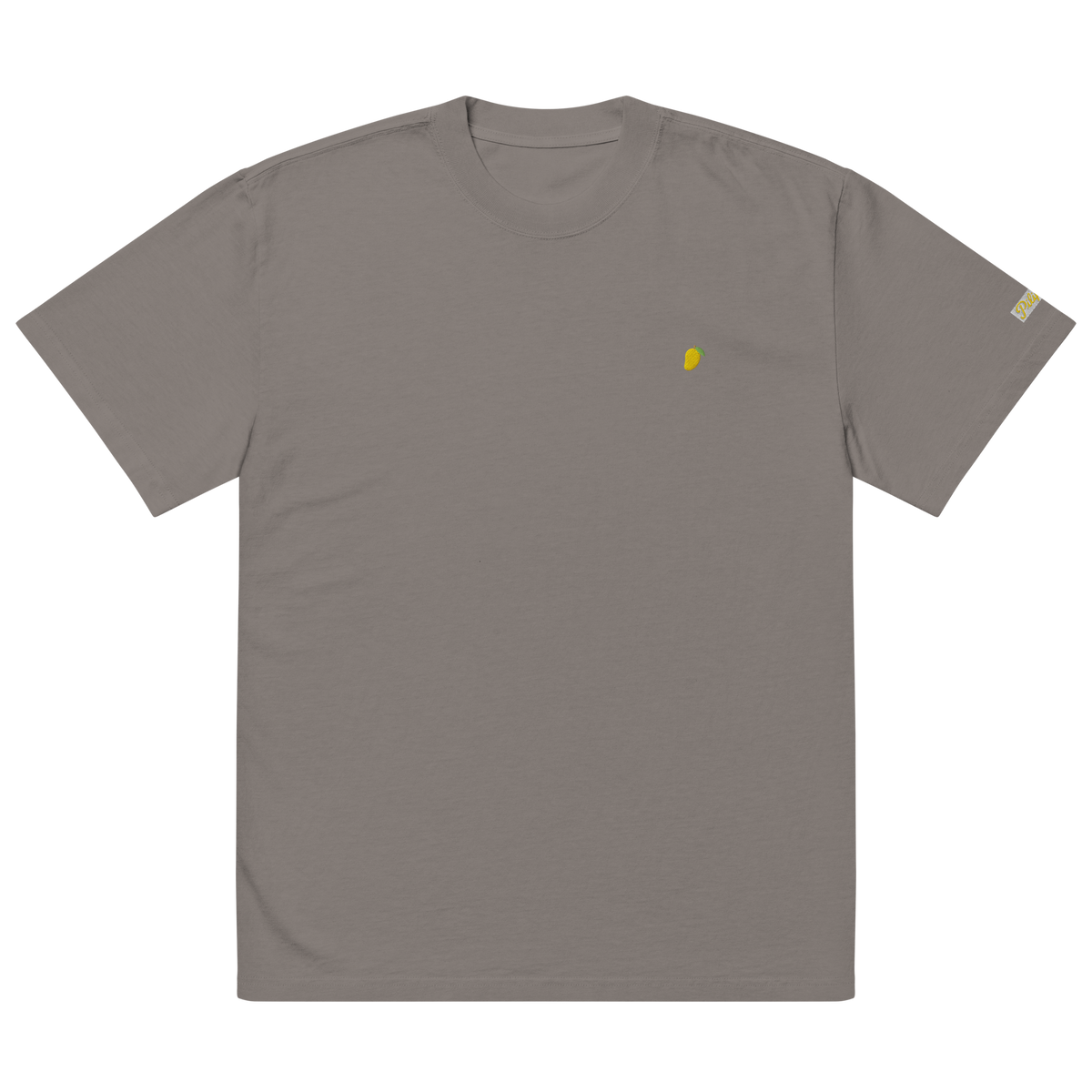 MANGO + MODERN SCRIPT Oversized Tee - Black