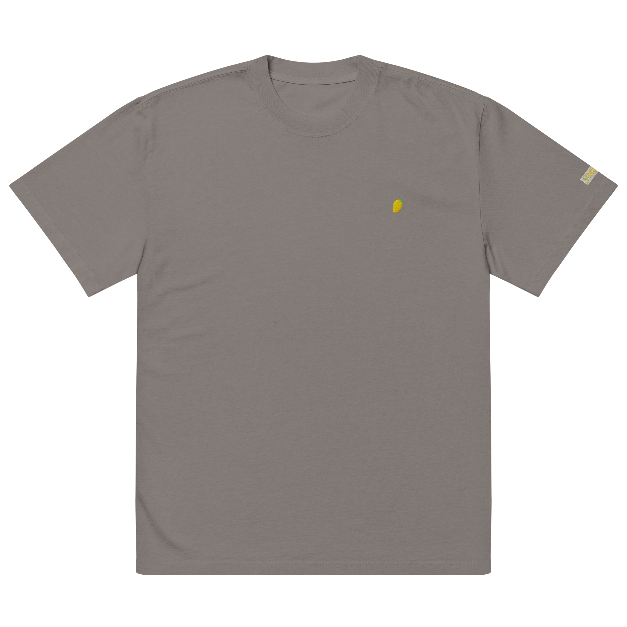 MANGO + MODERN SCRIPT Oversized Tee - White