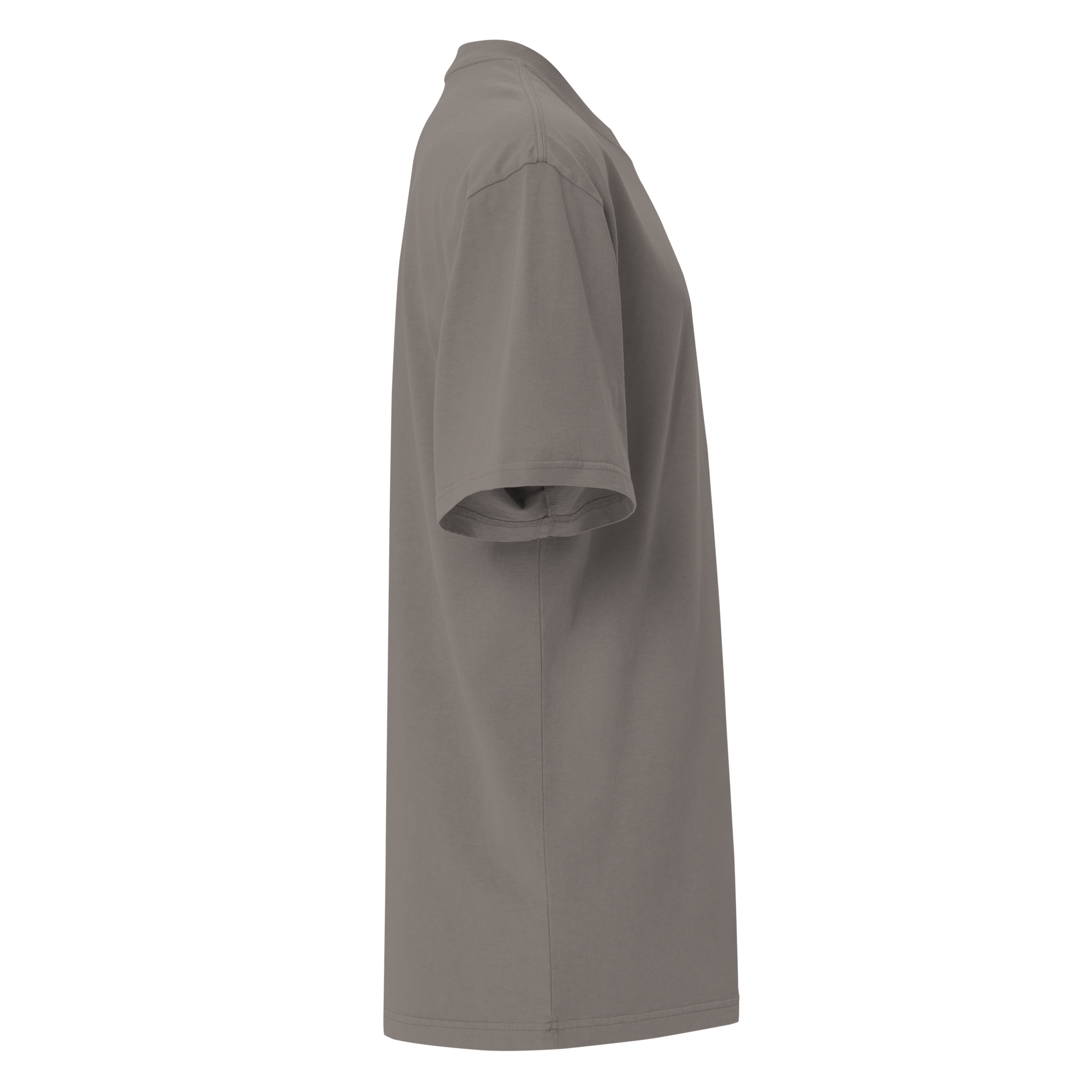 MANGO + MODERN SCRIPT Oversized Tee - Grey