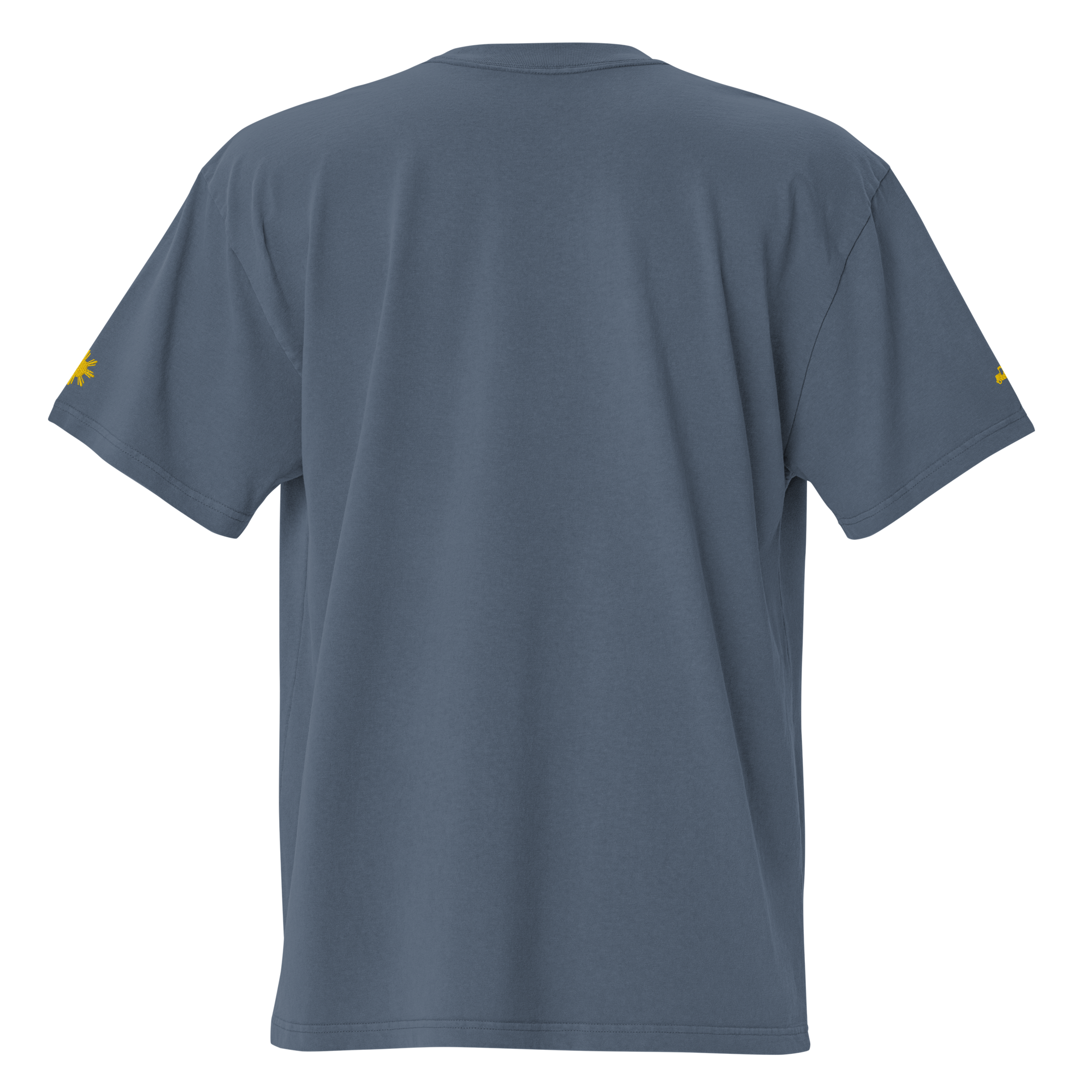 MODERN SCRIPT + SUN + JEEPNEY Oversized Tee - Grey