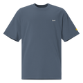 SCRIPT + SUN OVERSIZED TEE - Indigo