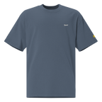 SCRIPT + SUN OVERSIZED TEE - Bone