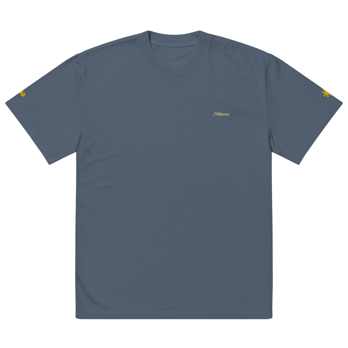 MODERN SCRIPT + SUN + JEEPNEY Oversized Tee - Bone