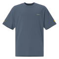 MODERN SCRIPT + SUN + JEEPNEY Oversized Tee - Indigo
