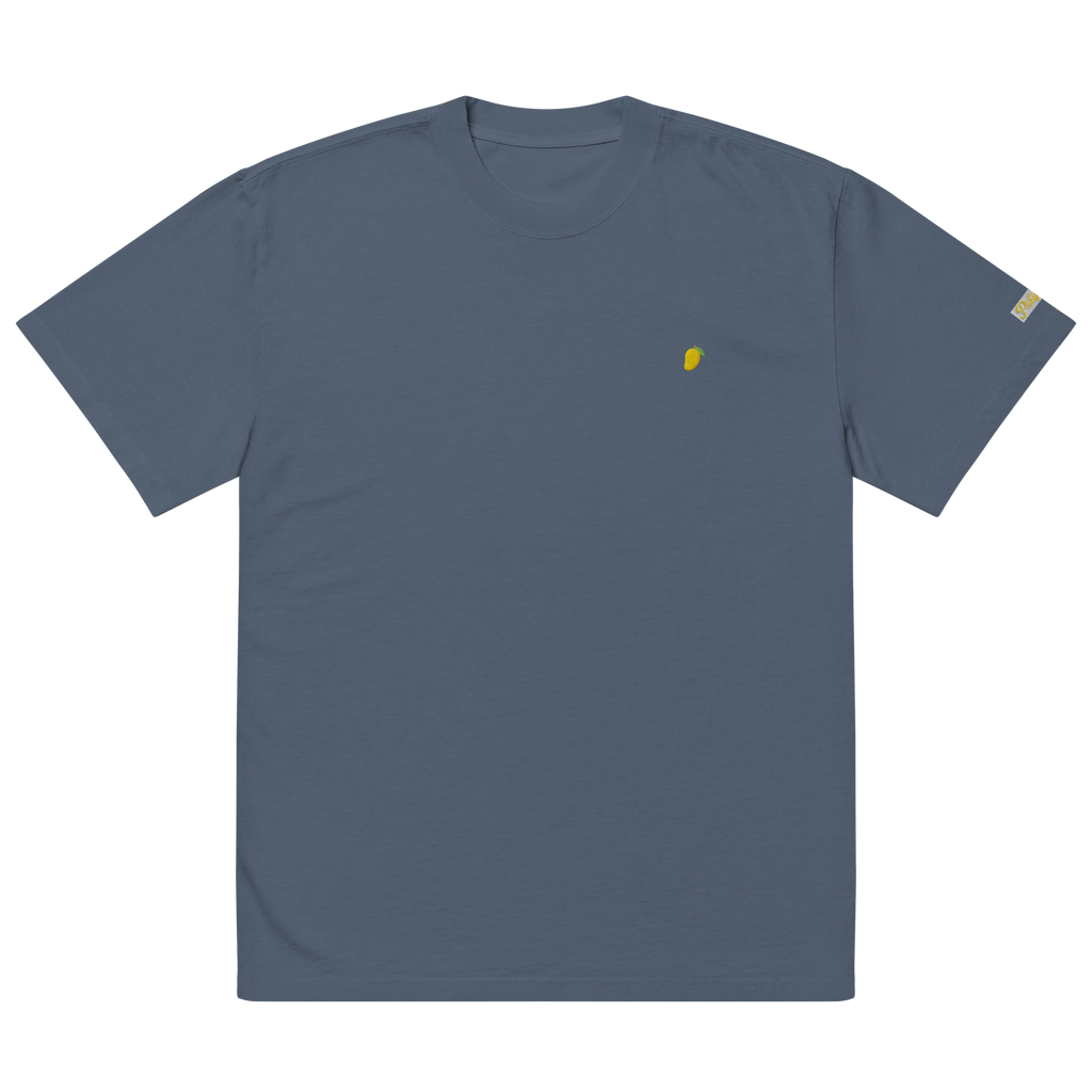 MANGO + MODERN SCRIPT Oversized Tee - Grey