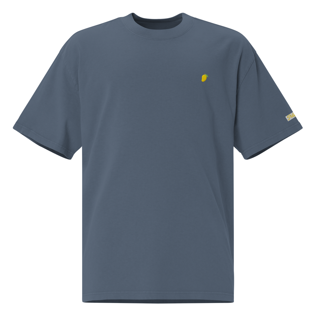 MANGO + MODERN SCRIPT Oversized Tee - White