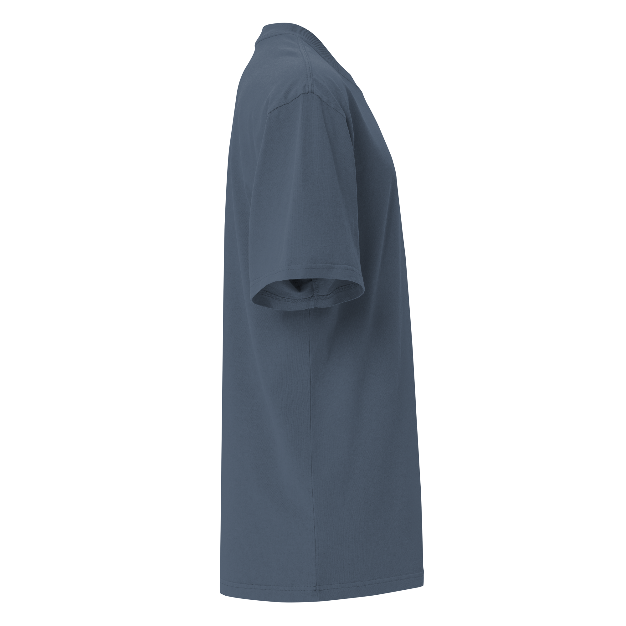 MANGO + MODERN SCRIPT Oversized Tee - Indigo