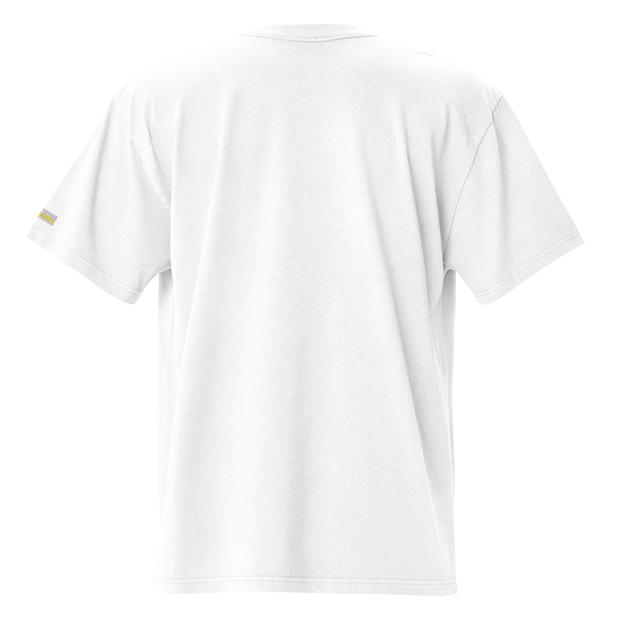 MANGO + MODERN SCRIPT Oversized Tee - Grey