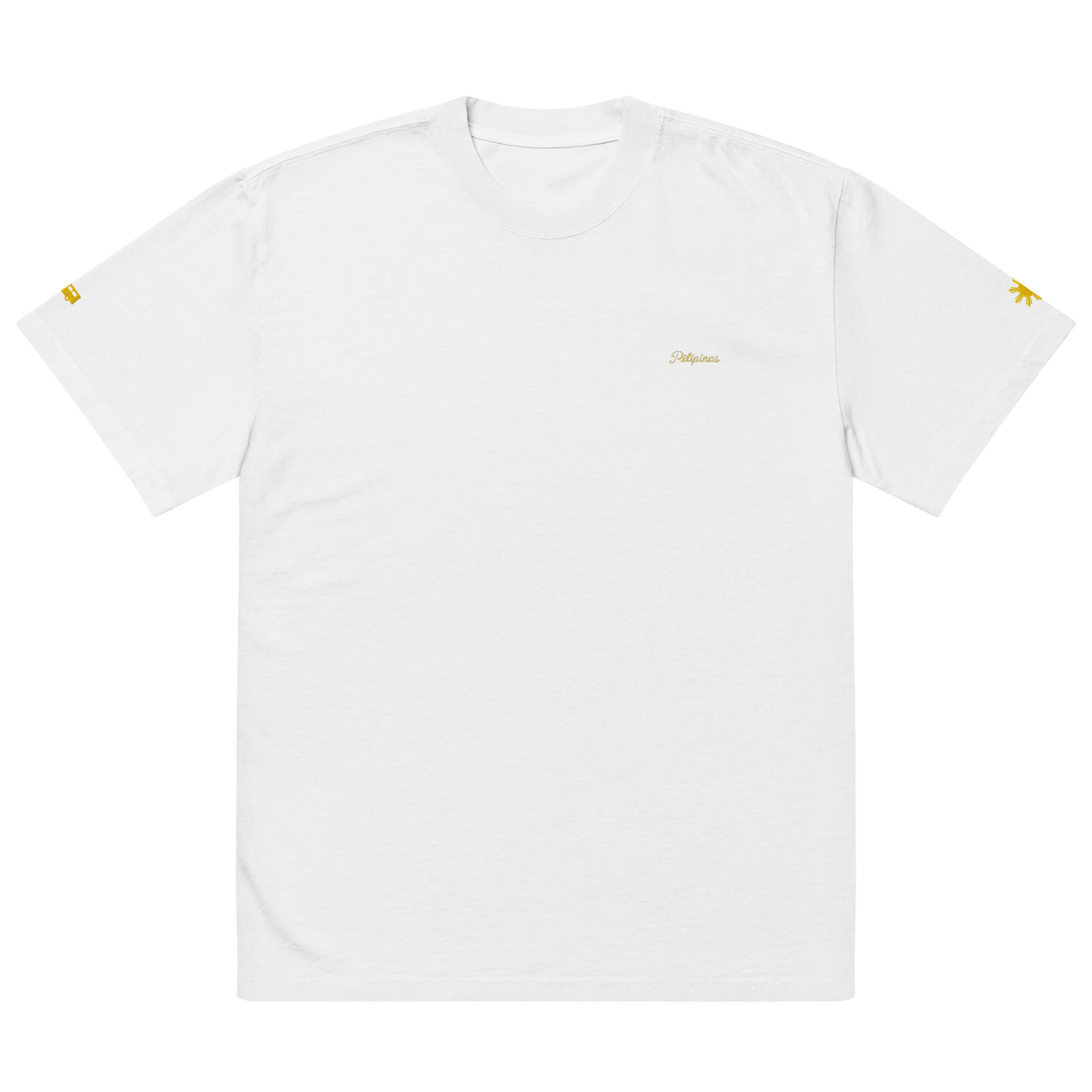 MODERN SCRIPT + SUN + JEEPNEY Oversized Tee - Coal