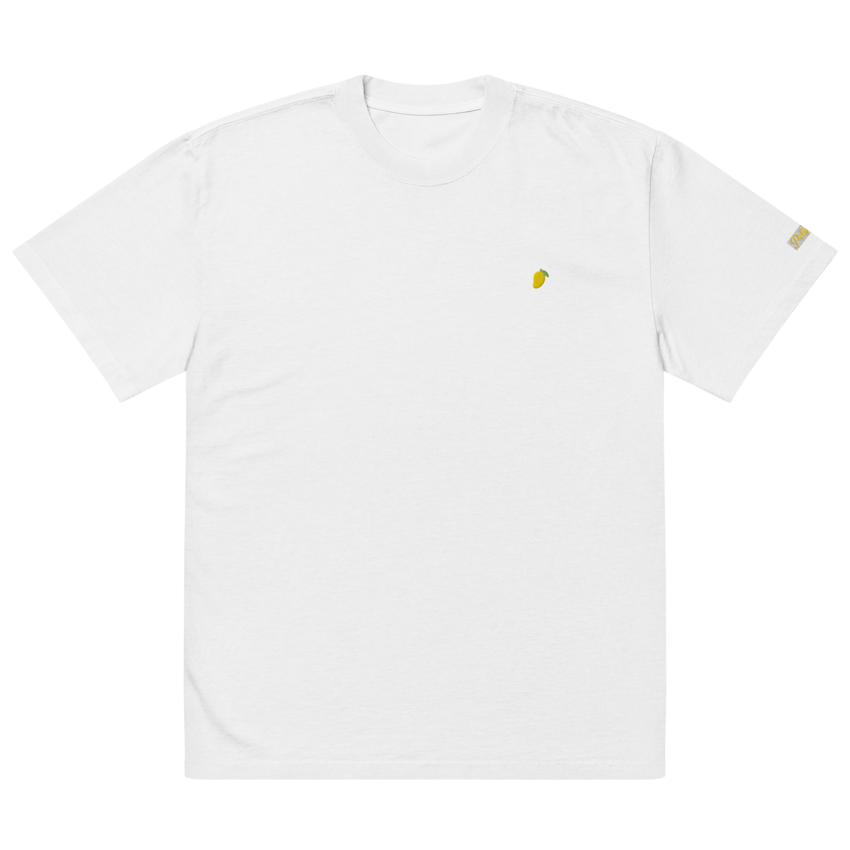 MANGO + MODERN SCRIPT Oversized Tee - Grey