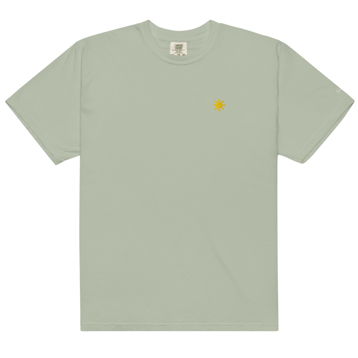 SUN + SCRIPT TEE - Red