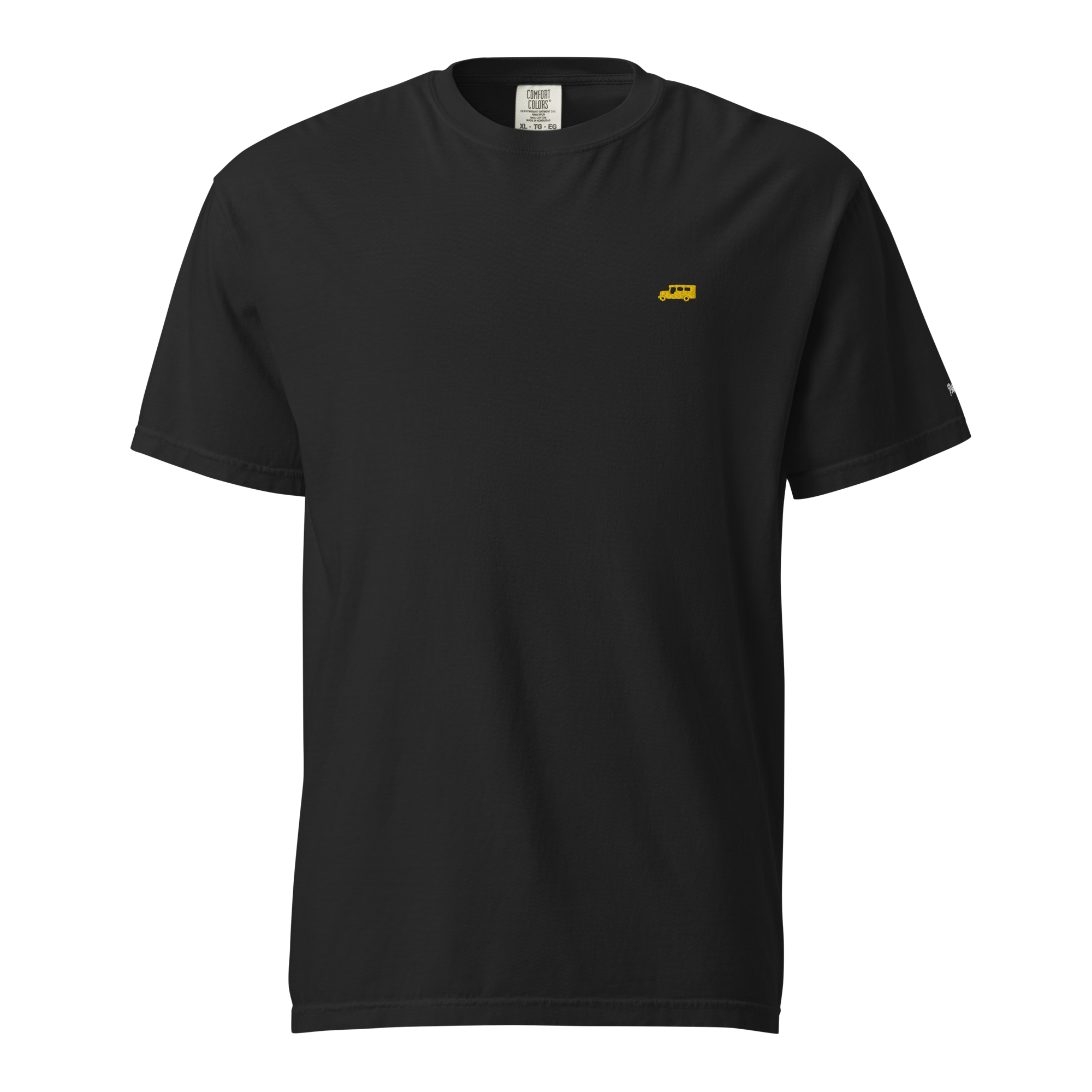 GOLD JEEPNEY TEE - Black